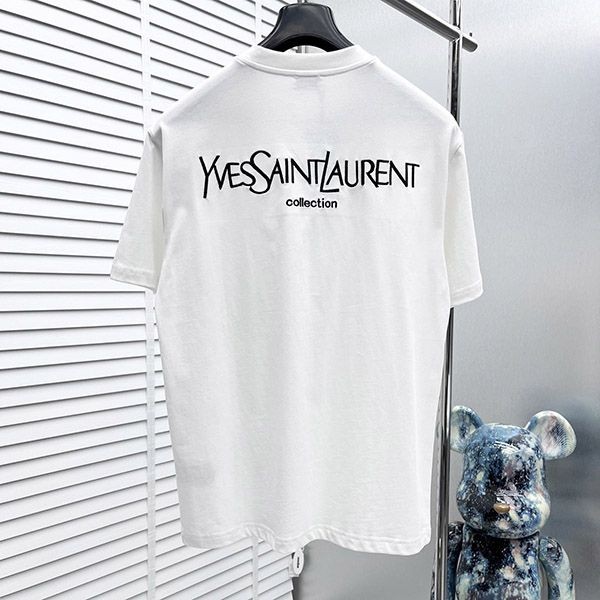 サンローラン コピー コットンジャージーTシャツ Sab23034